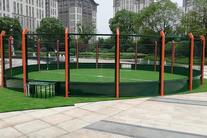 Circular Football Fence