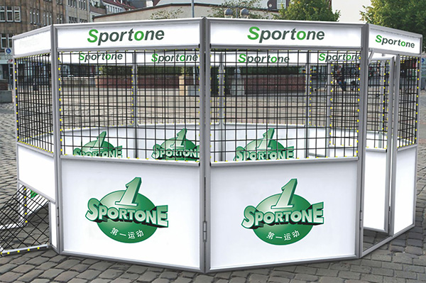Football Cage Round play area